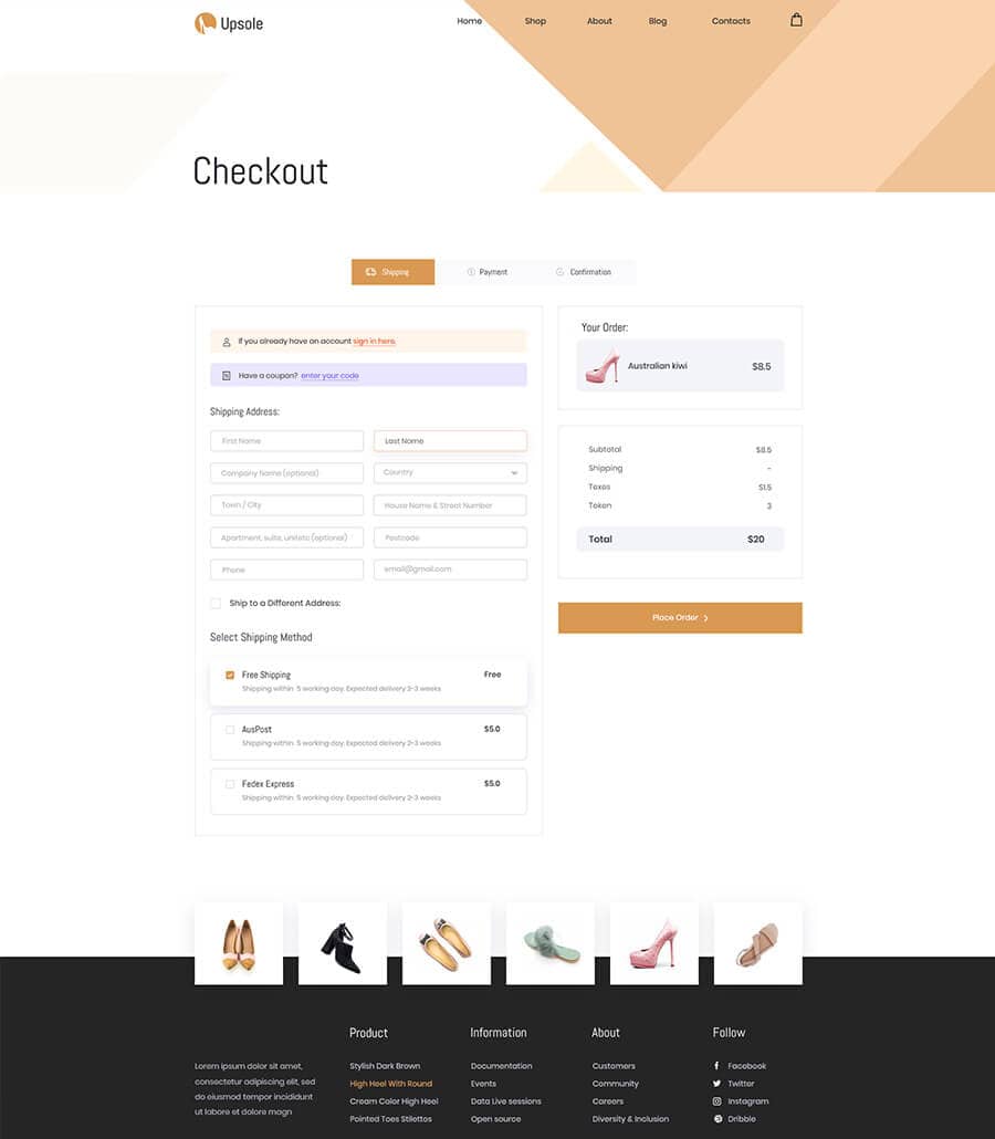 Templately - Upsole Checkout Page Thumbnail