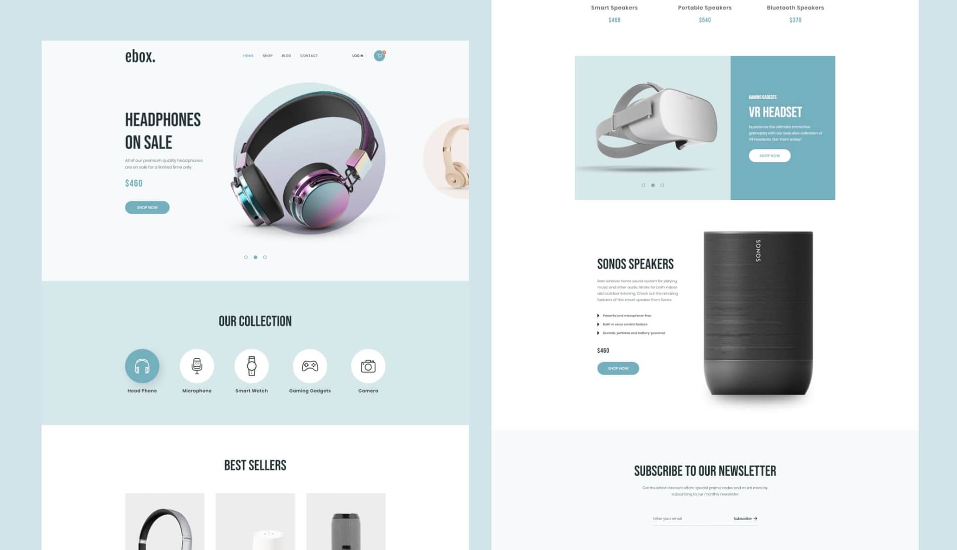 Ebox Header Section By Templately