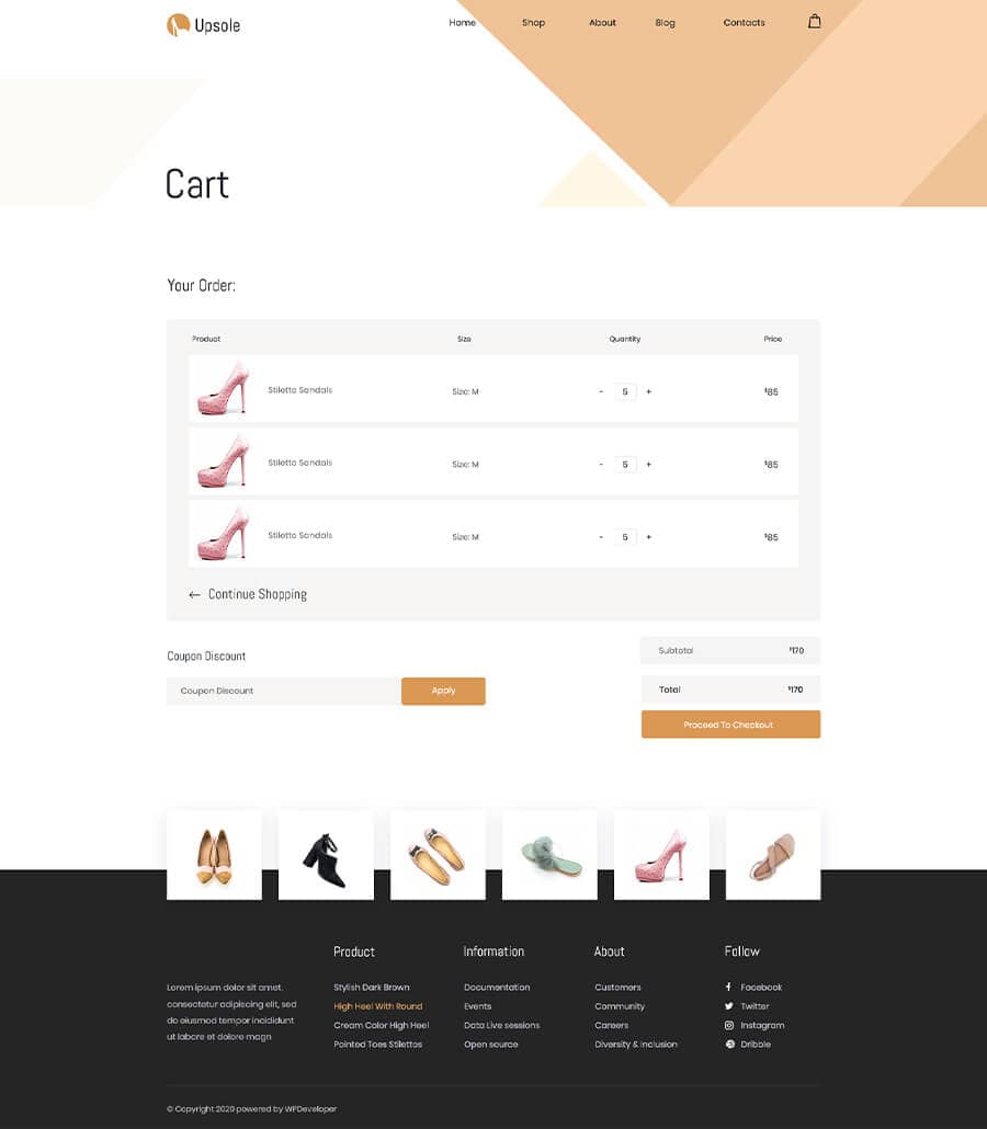 Templately - Upsole Cart Page Thumbnail
