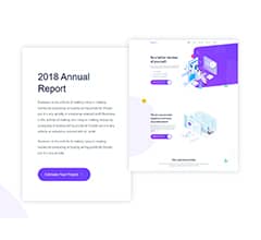 Templately - Unigency Services Report Lite Thumbnail