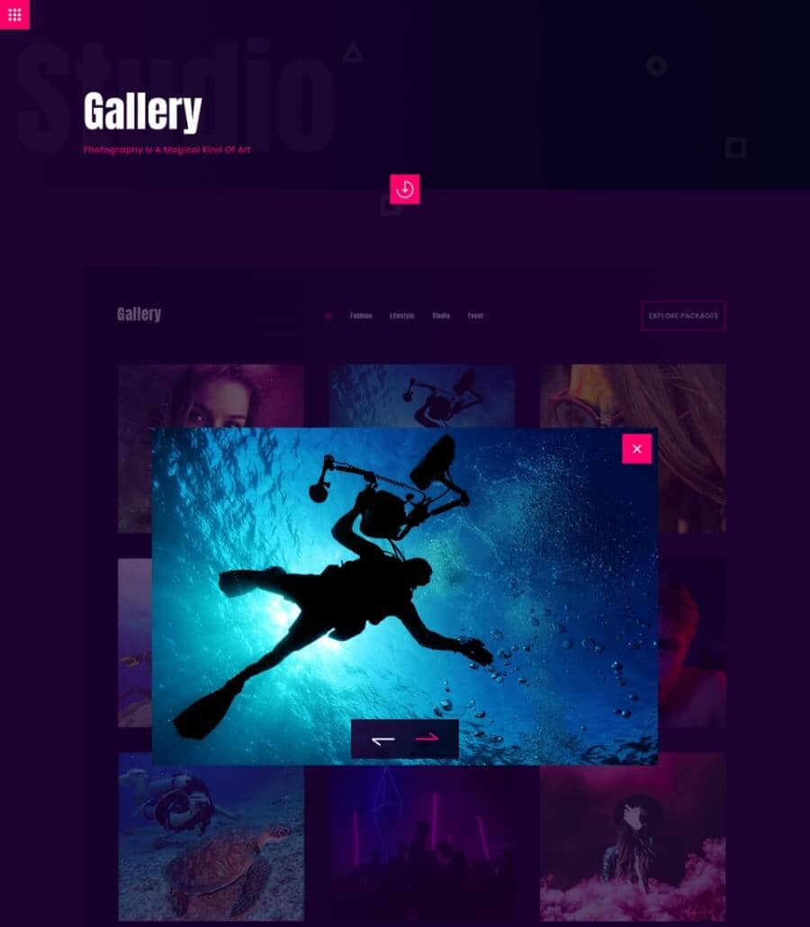 Templately - PhotoSpark Gallery Thumbnail