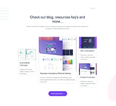 Templately - Unigency Homepage Blog Lite Thumbnail