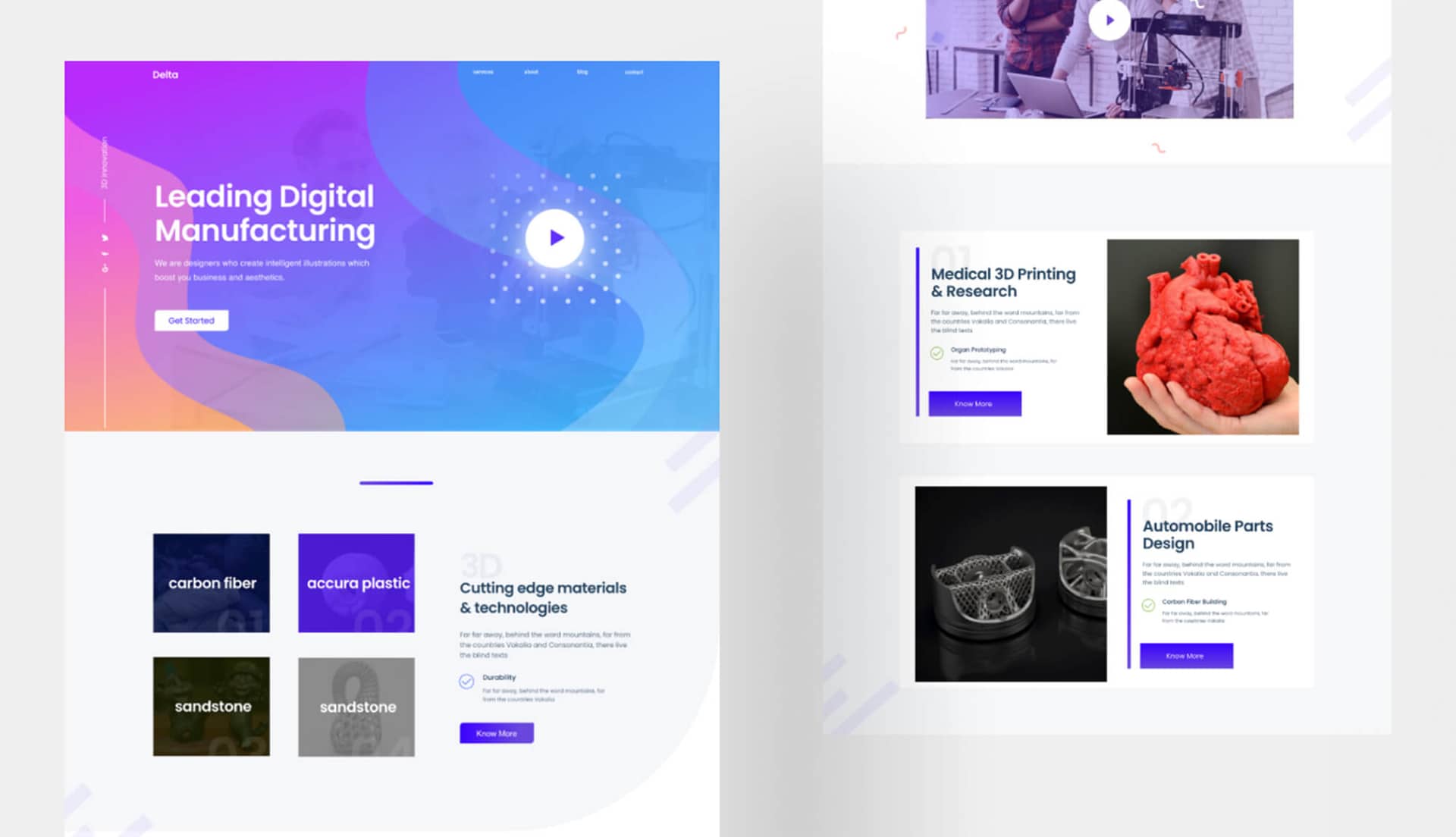Delta Footer By Templately