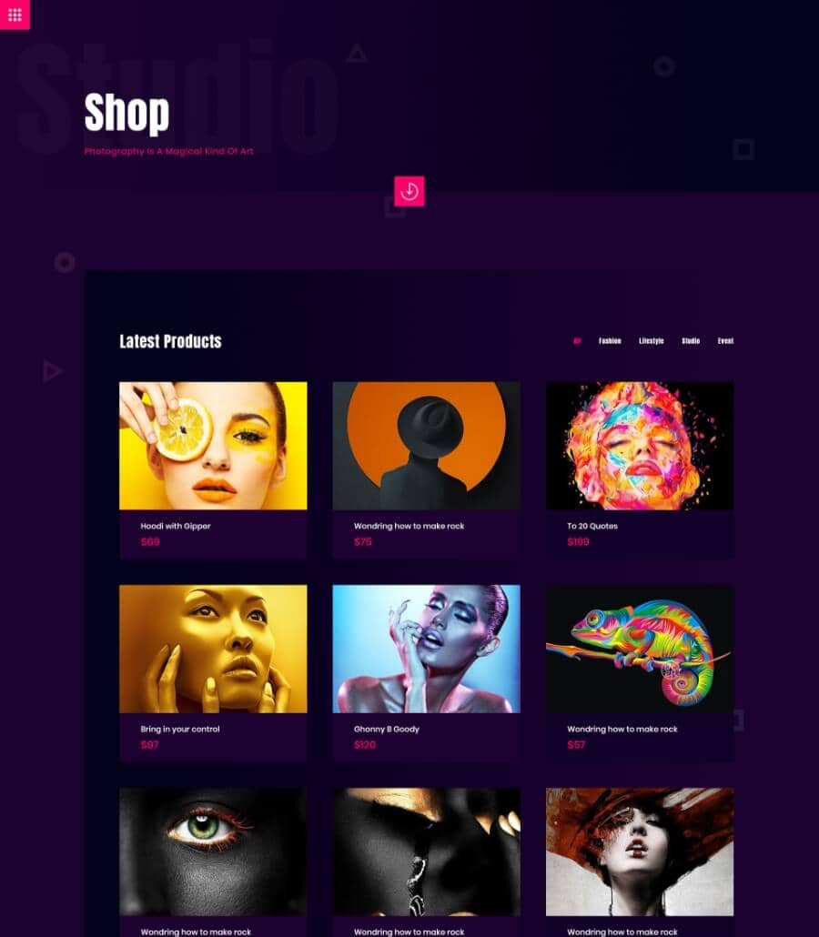 Templately - PhotoSpark Shop Thumbnail