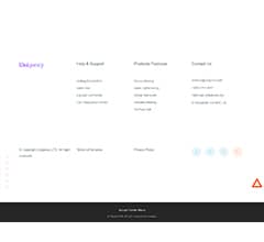Templately - Unigency Footer Lite Thumbnail