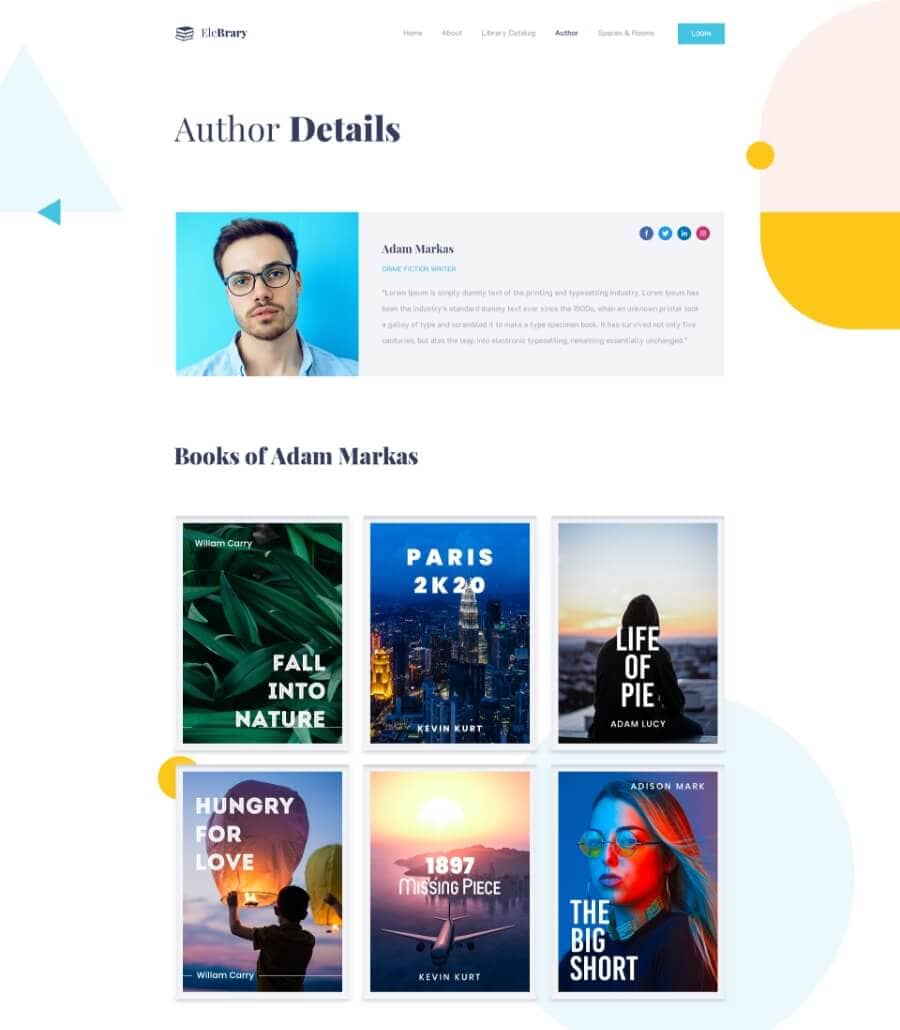 Templately - EleBrary - Library Template for Elementor Thumbnail 2