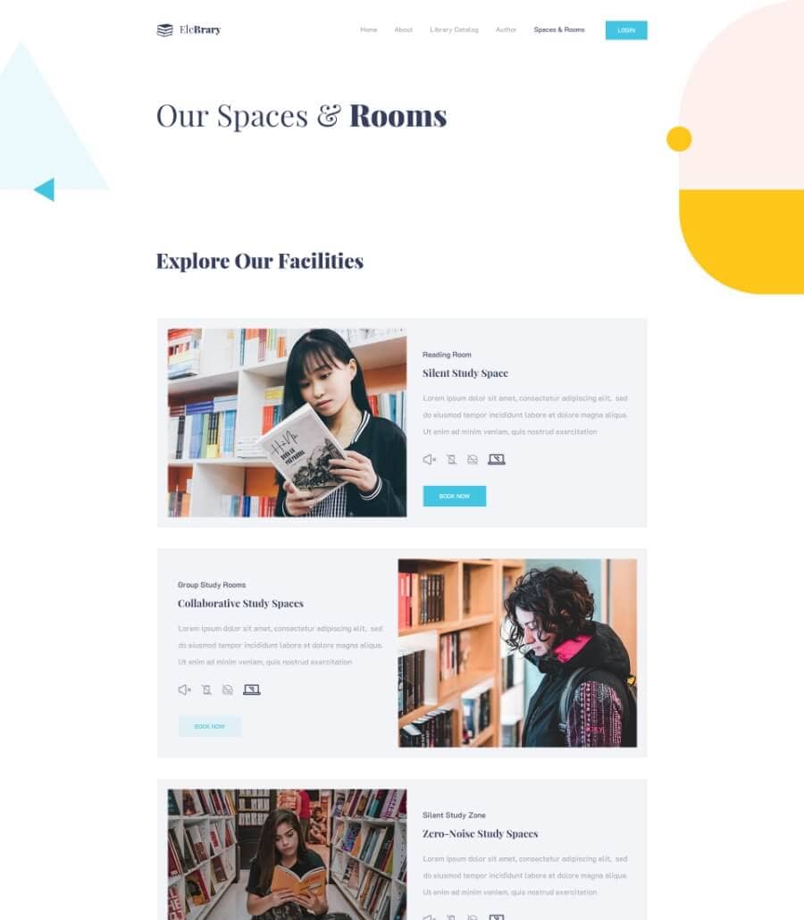 Templately - EleBrary - Library Template for Elementor Thumbnail 3