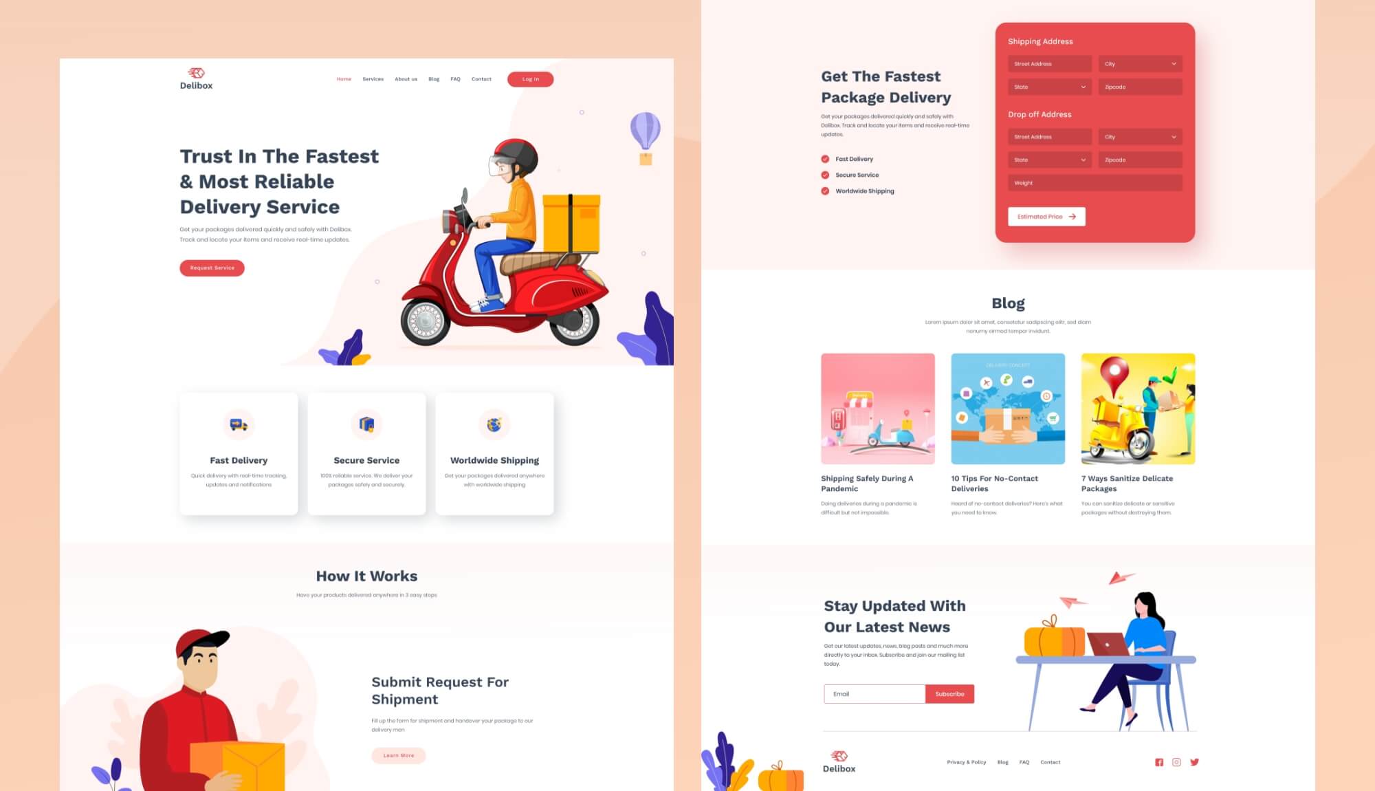 Delibox Home Page Banner