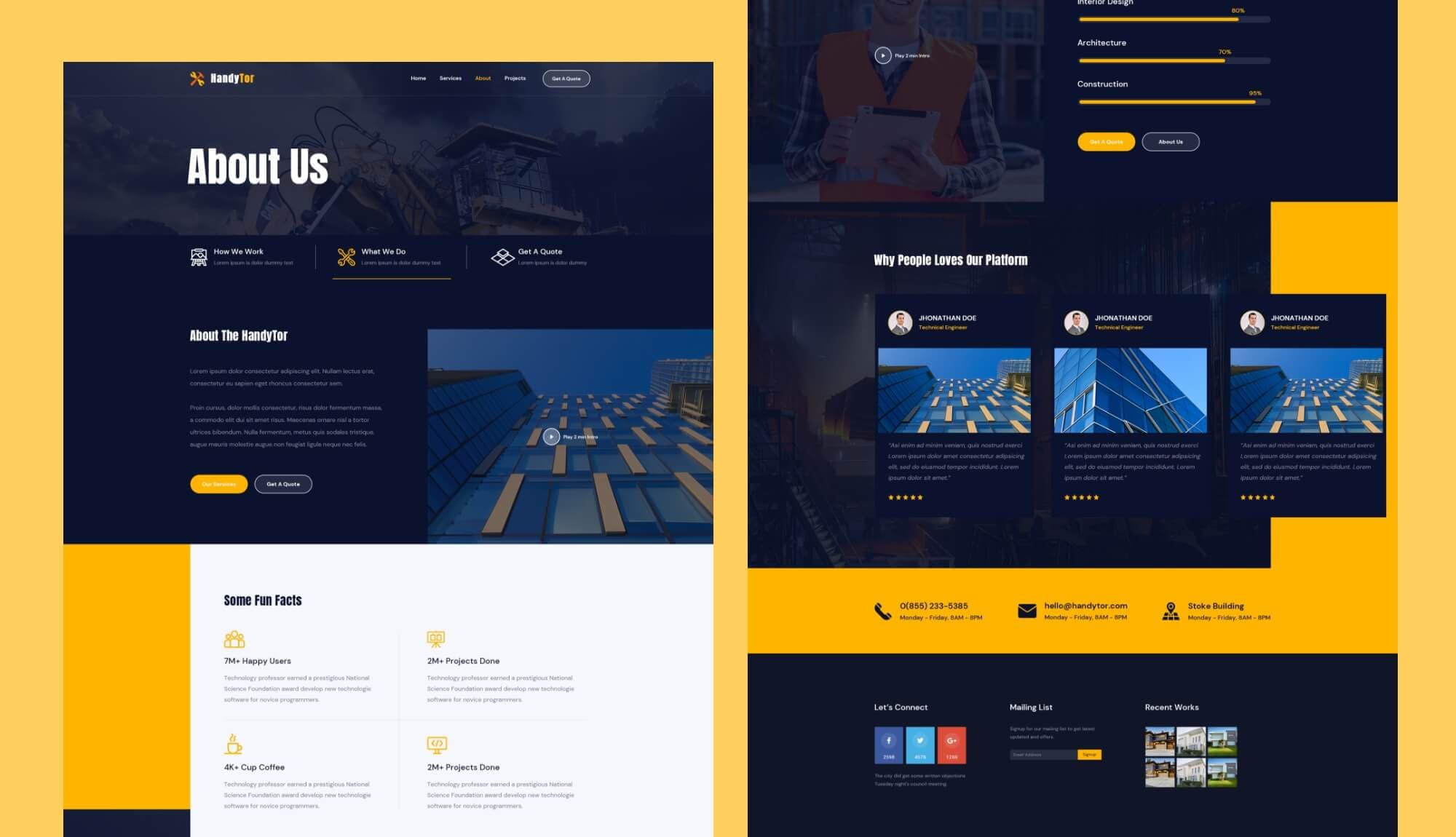 HandyTor About Page Banner