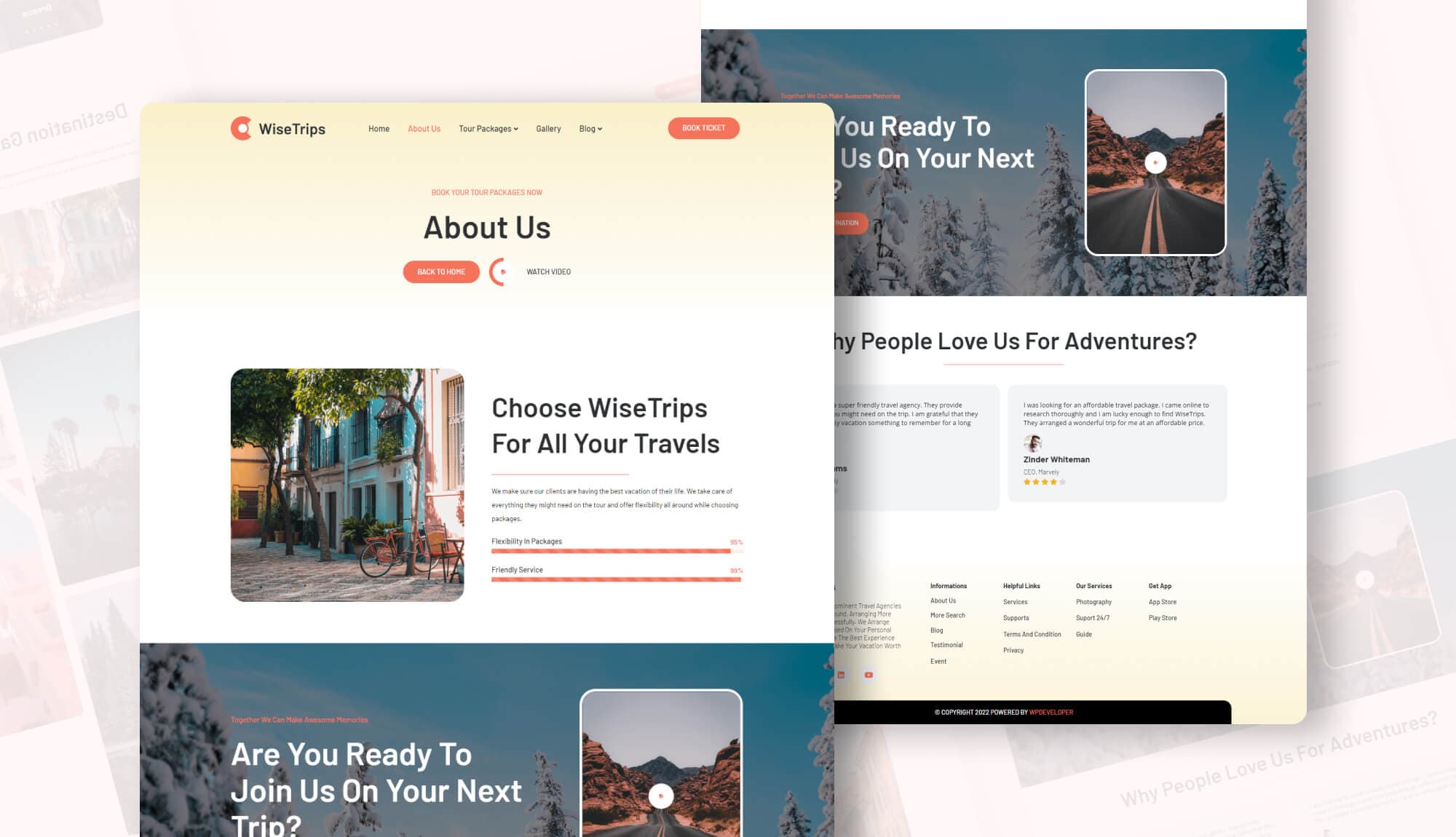 WiseTrips About Page Banner