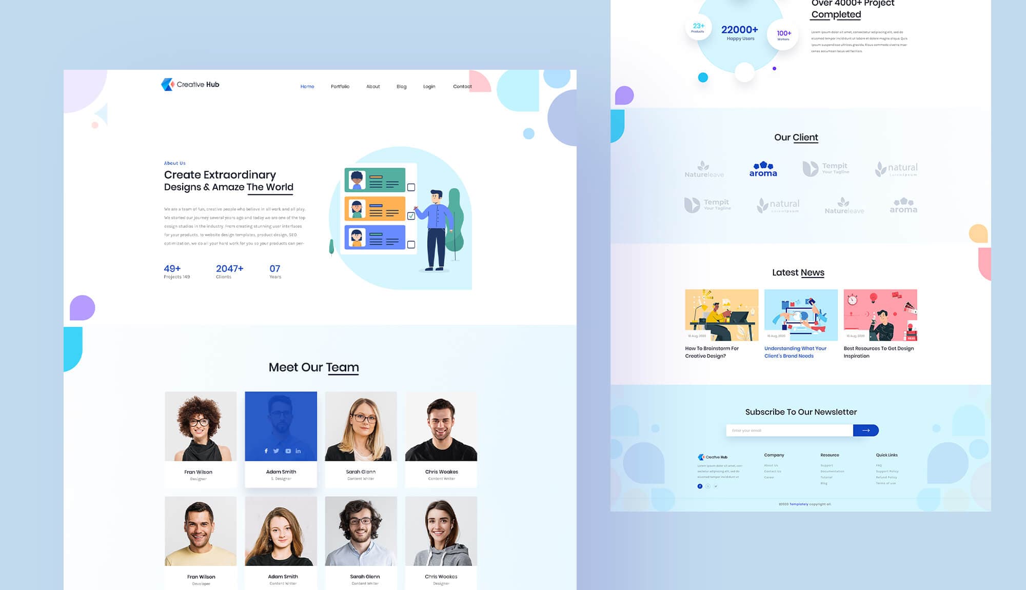 Creative Hub About Page Banner