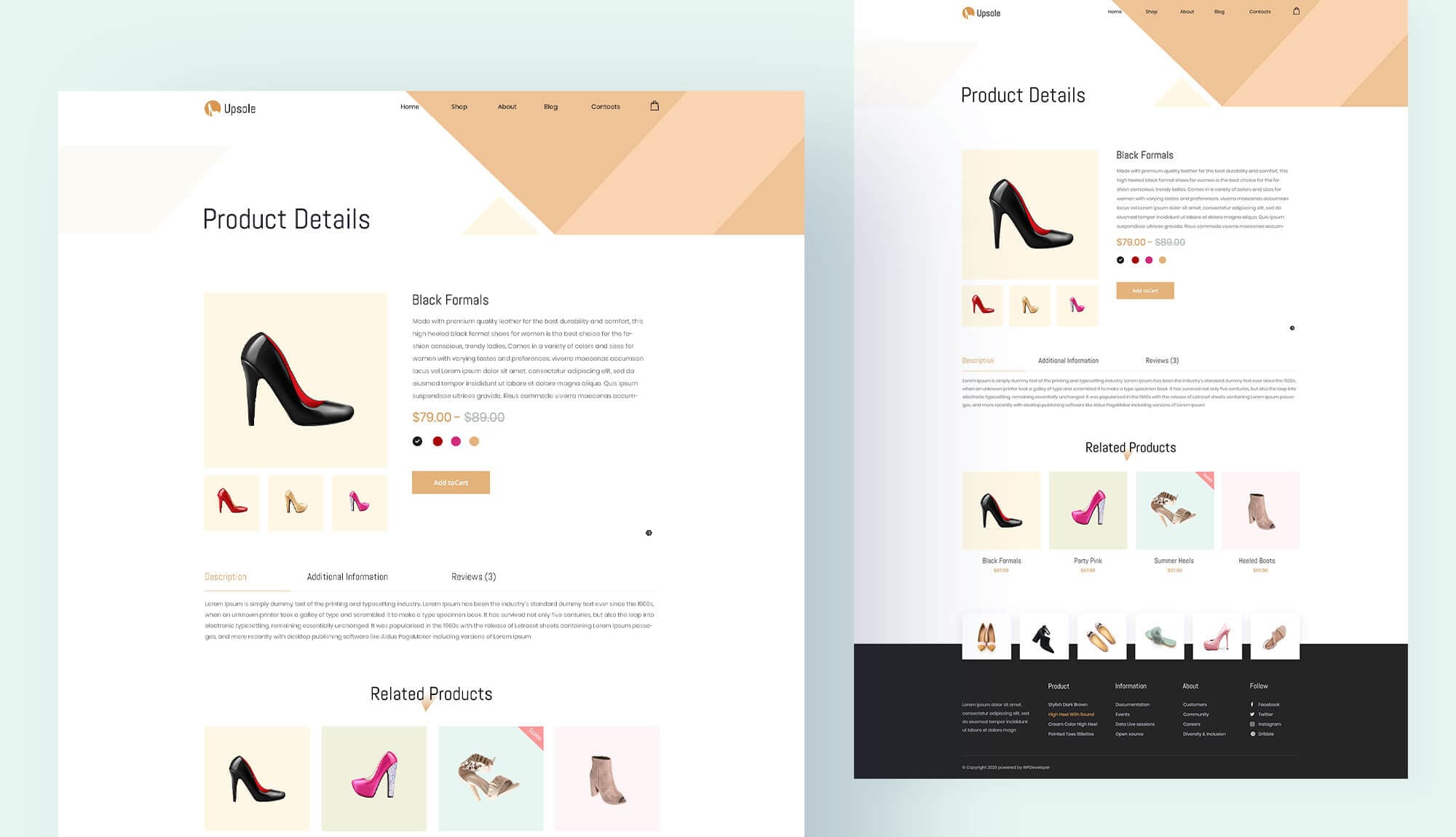 Upsole Product Details Page Banner