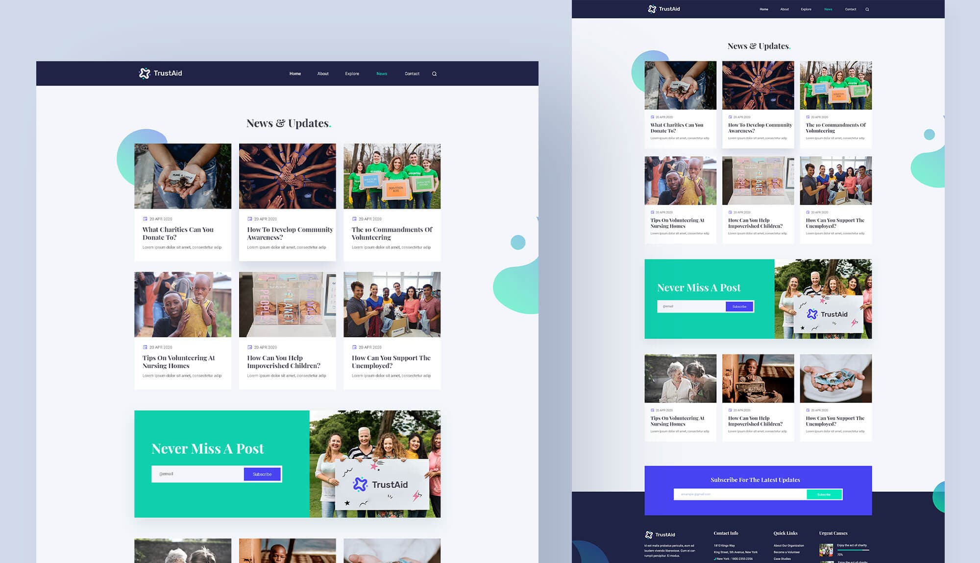 TrustAid News Banner