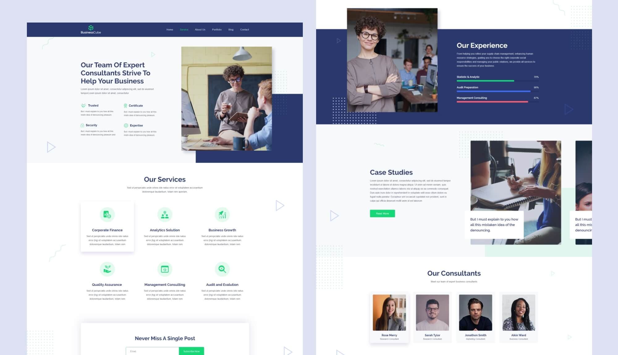 BusinessCube Services Page Banner