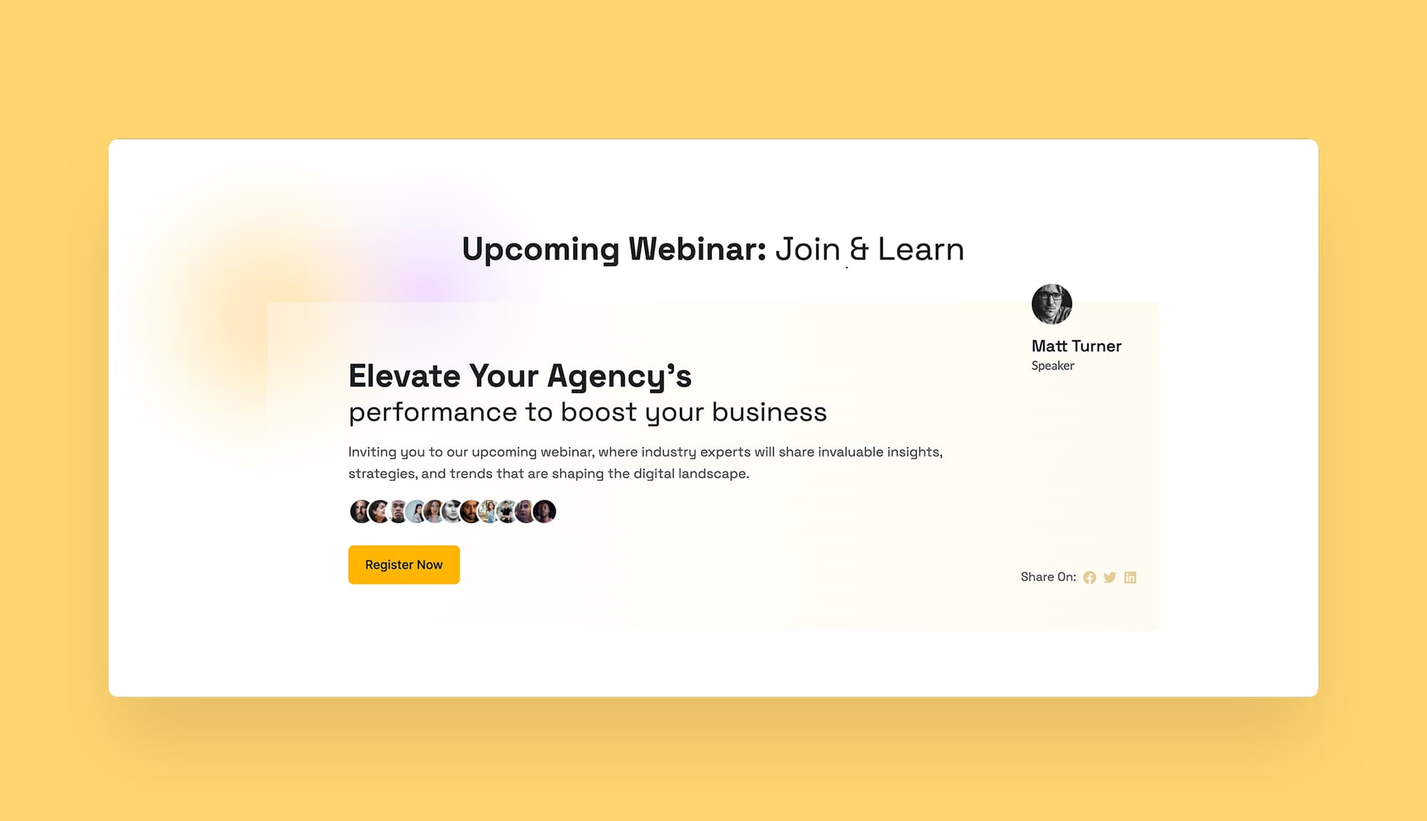 MultiGency Webinar Section Banner