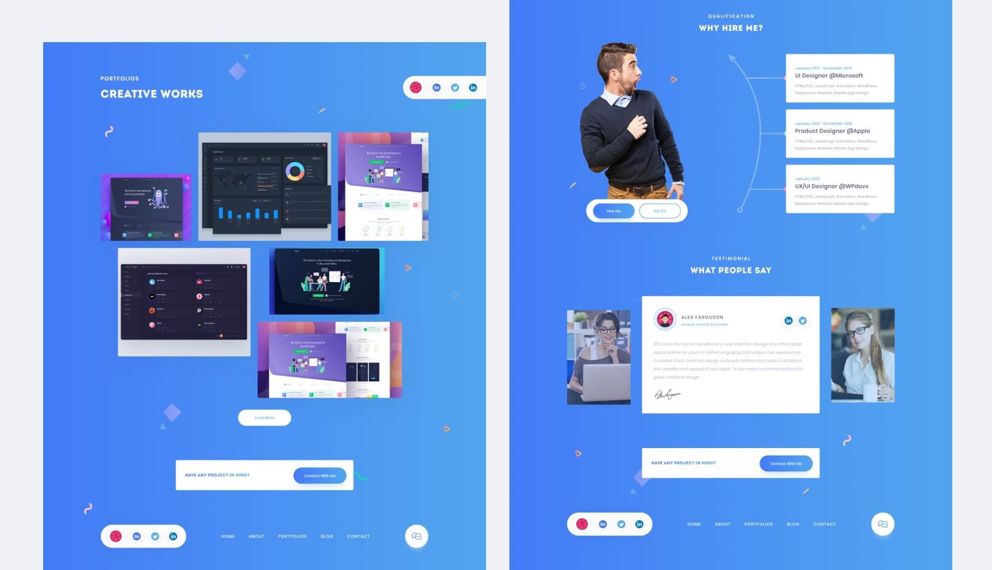 CVTemple Portfolio Banner