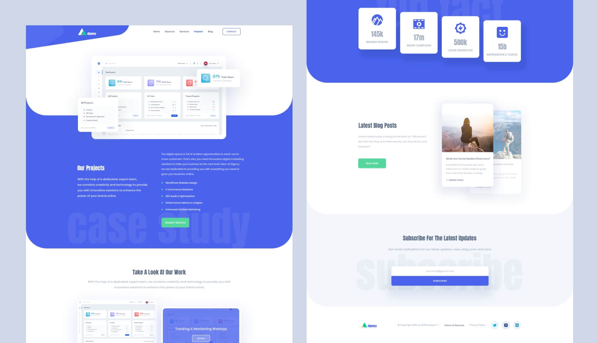 Digency Digital Marketing Agency Projects Page Banner
