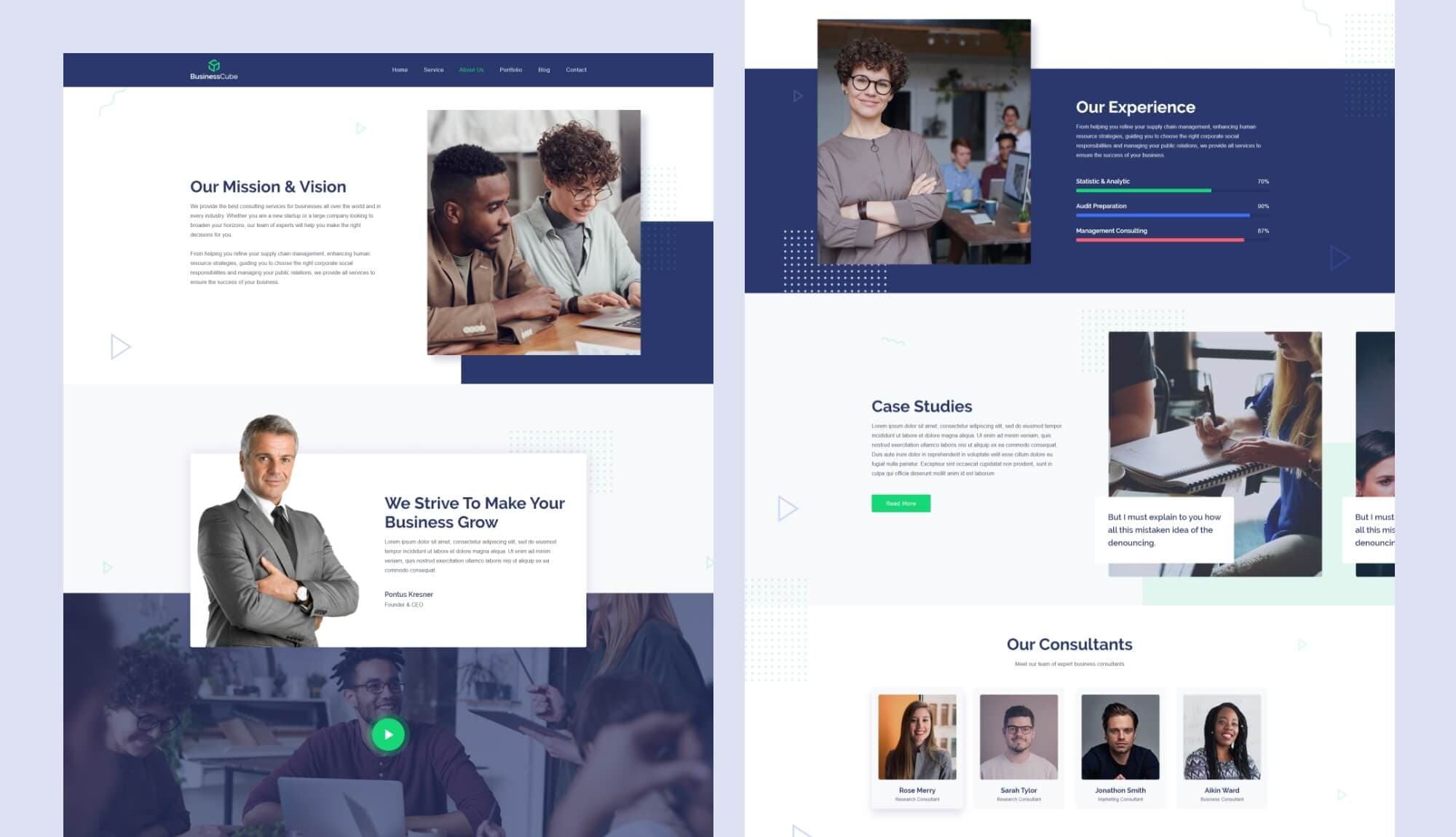 BusinessCube About Page Banner