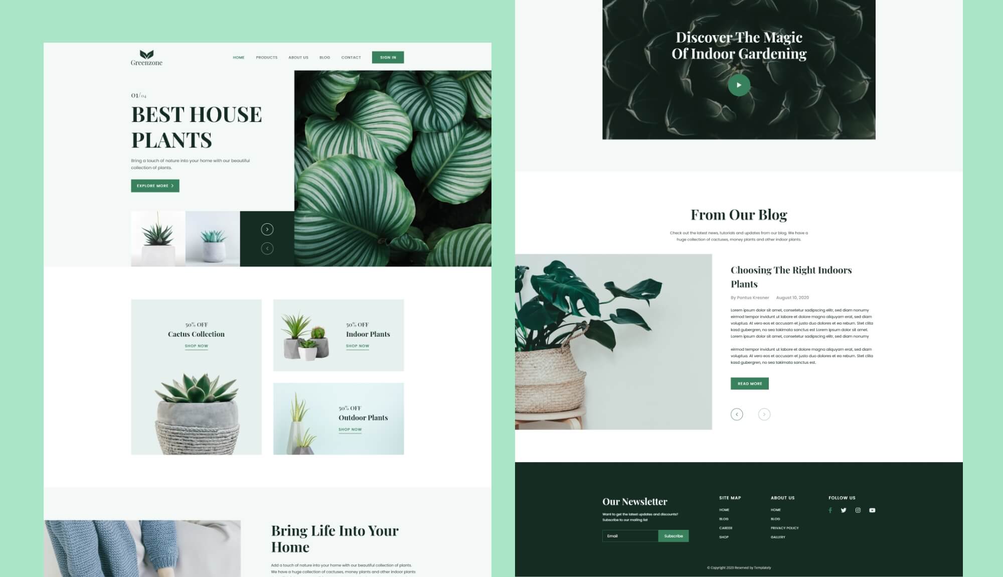 Greenzone Home Page Banner