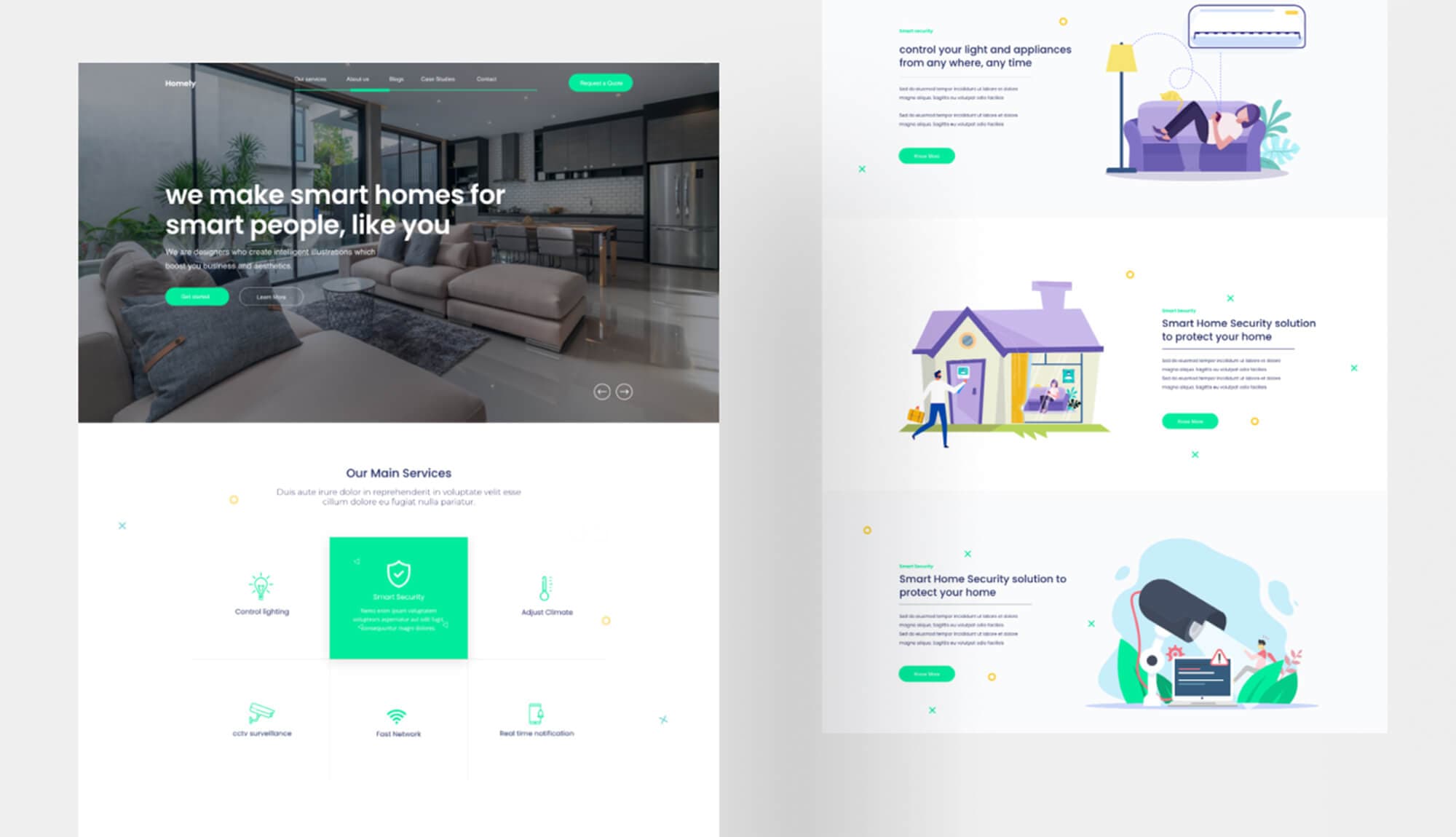 Homely Footer Banner