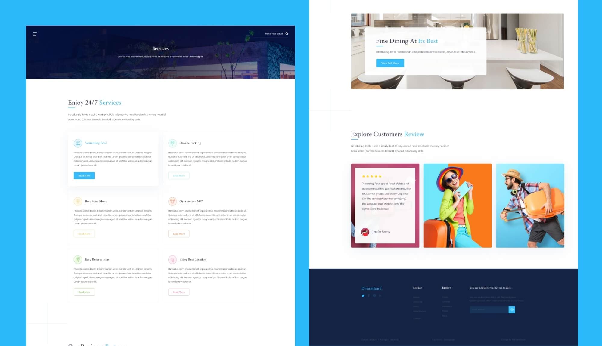 HotelHut Services Banner