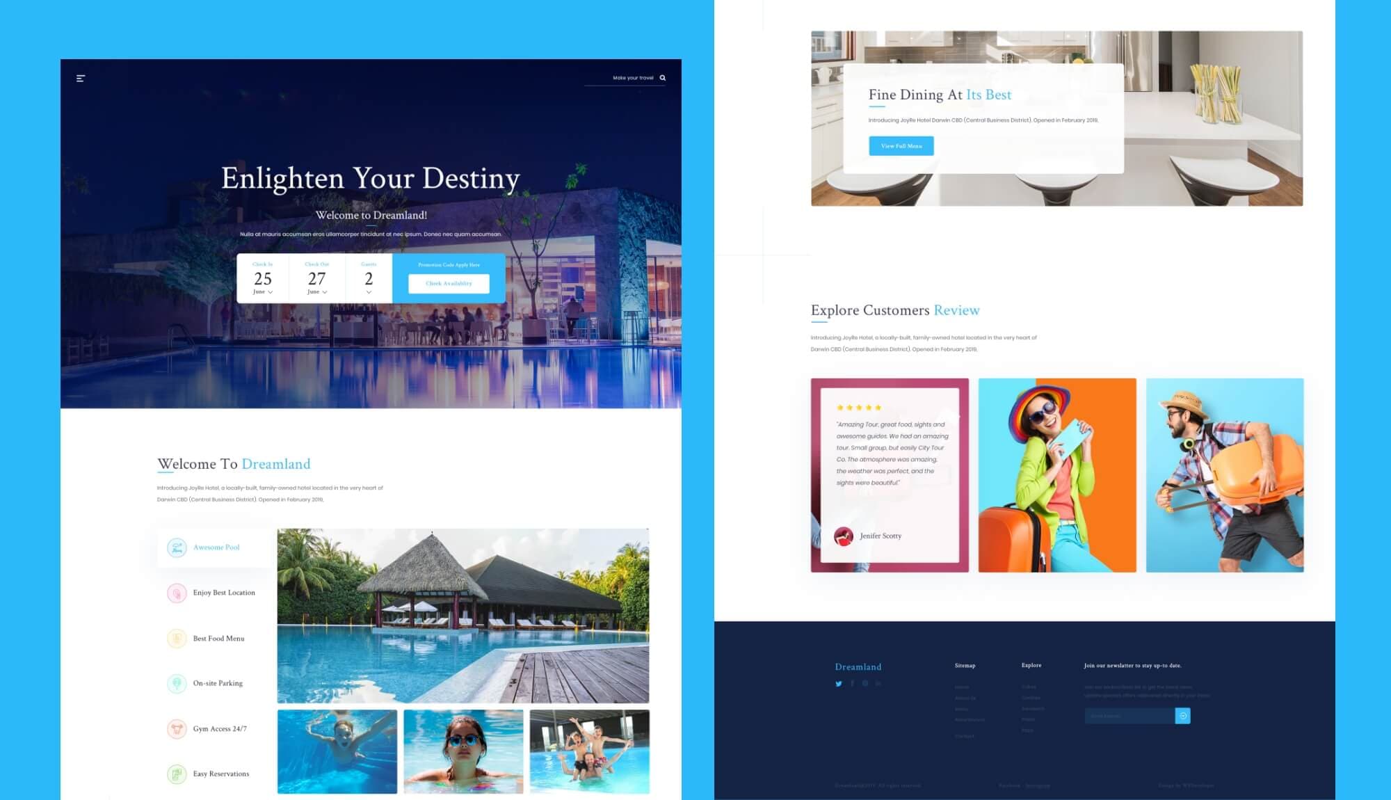 HotelHut Homepage Banner