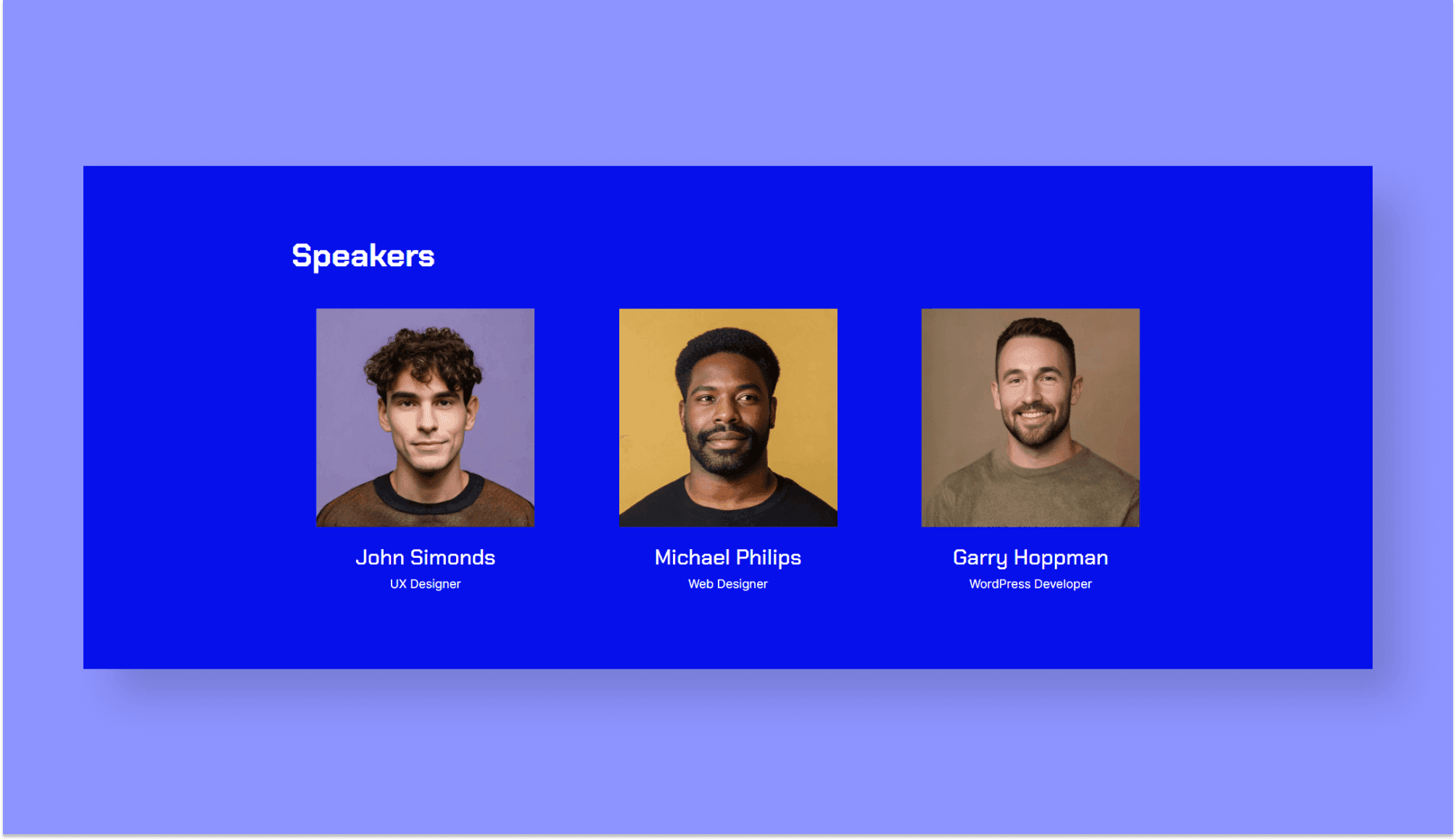 NooCodeHub Speakers Section Banner