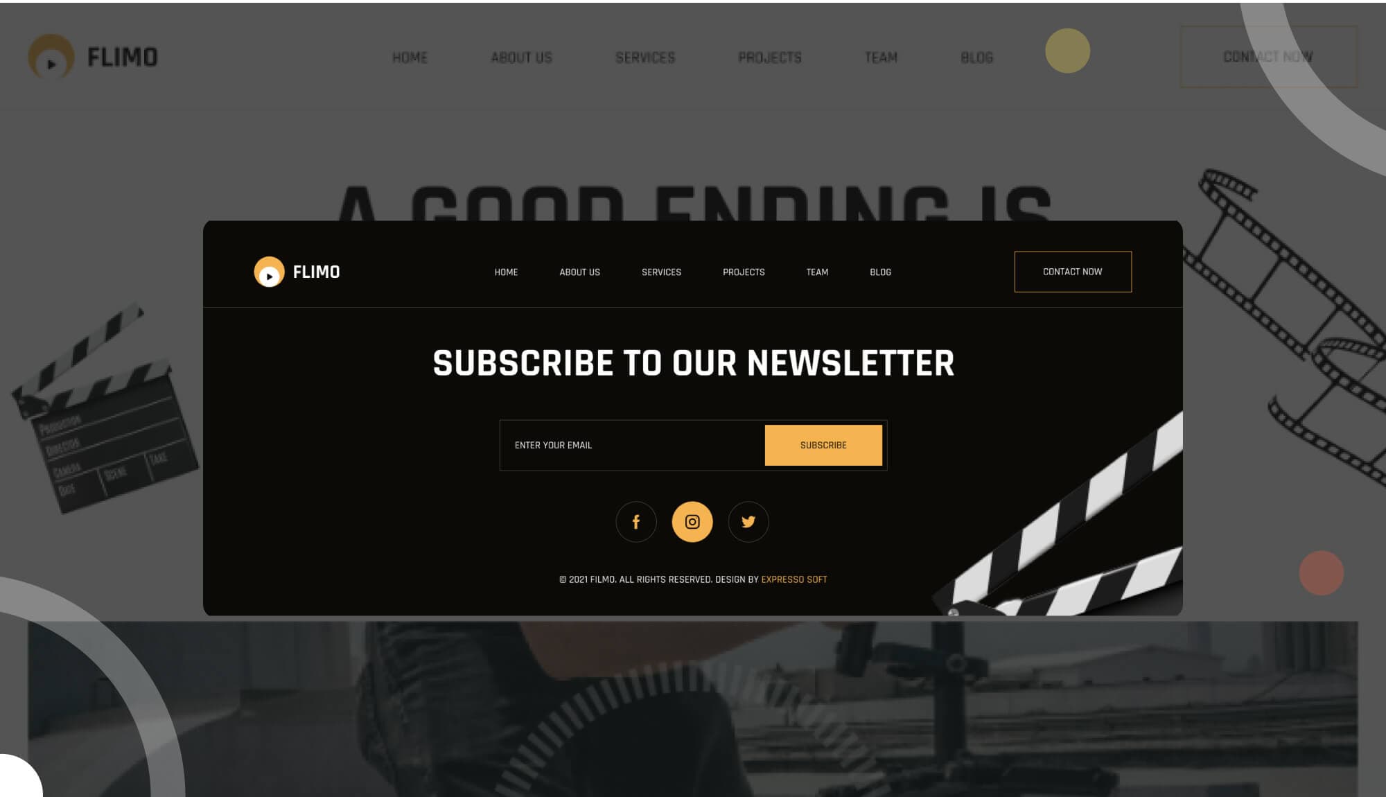 Flimo Footer Banner
