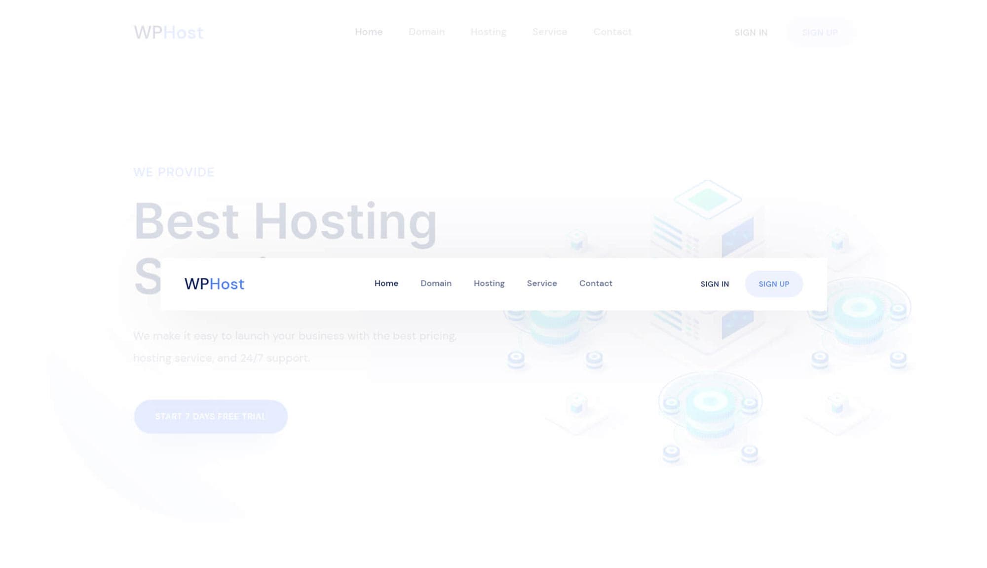 WPHost Header Banner