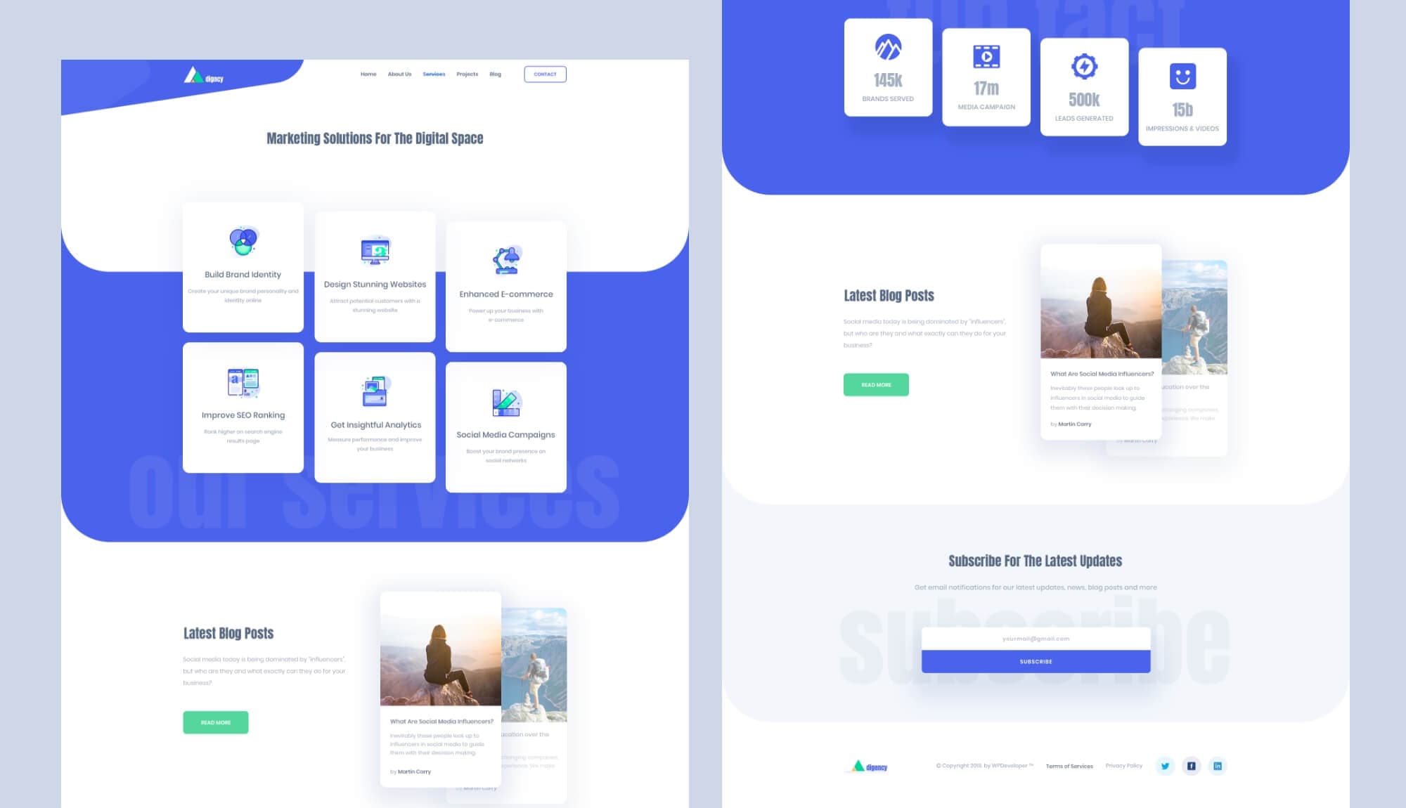 Digency Digital Marketing Agency Services Page Banner
