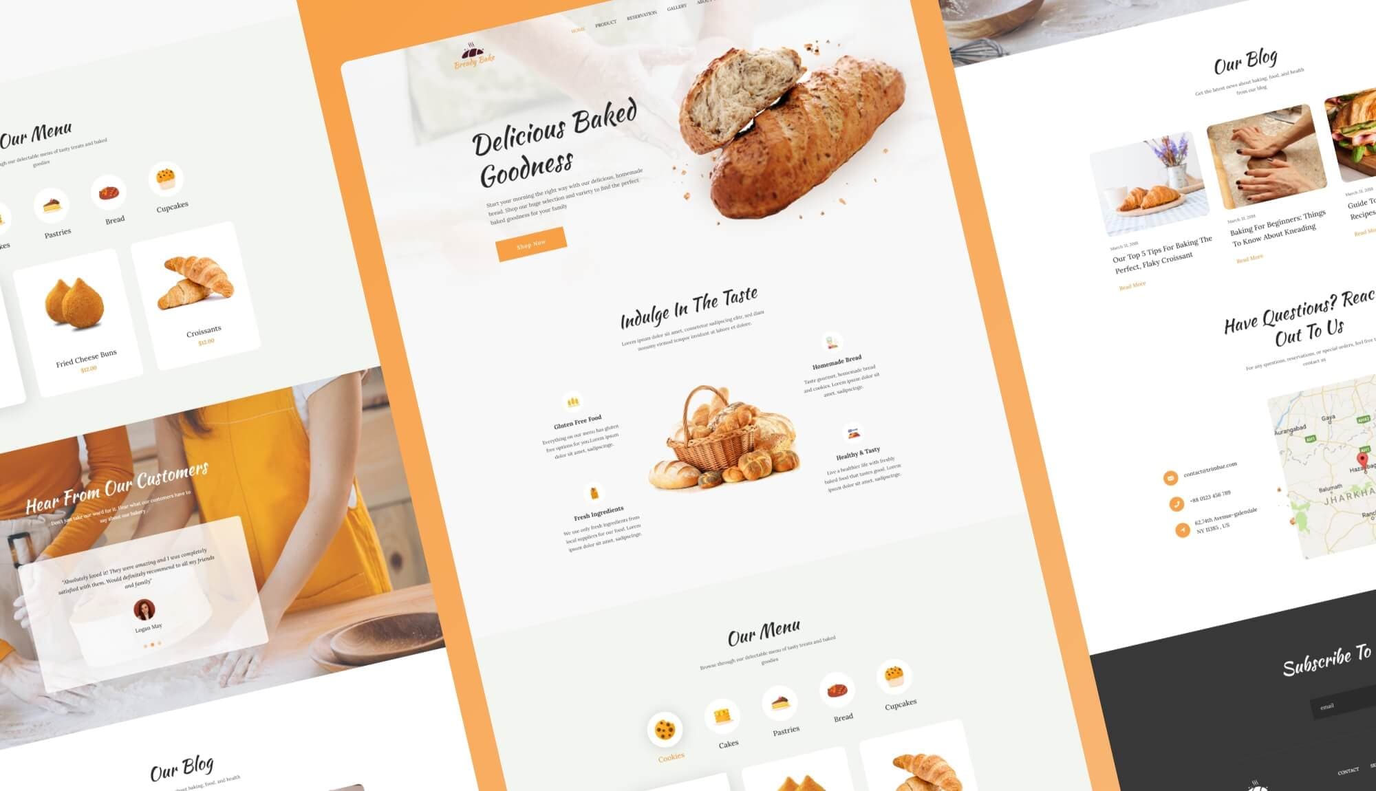 Bready Bake - WooCommerce Bakery Website Template Banner