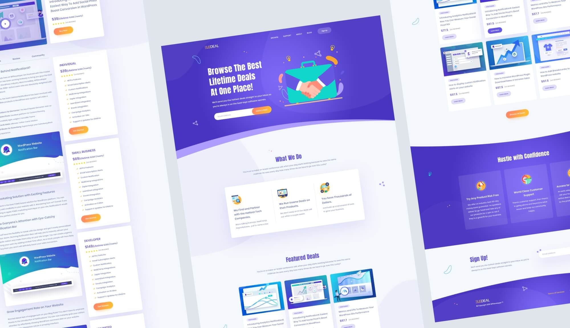 EleDeal Deals Template Banner