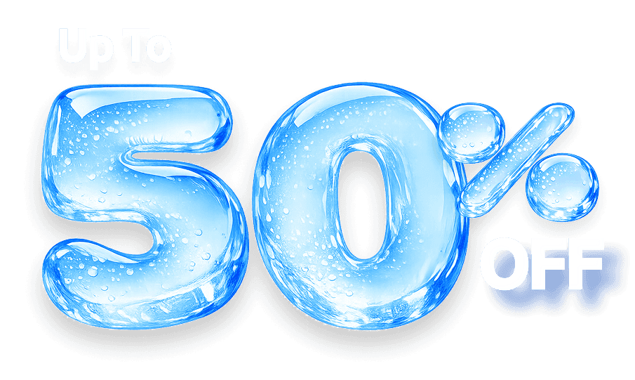 Up to 50% off