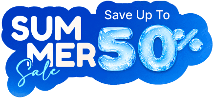 Summer Sale — Save Up To 50%