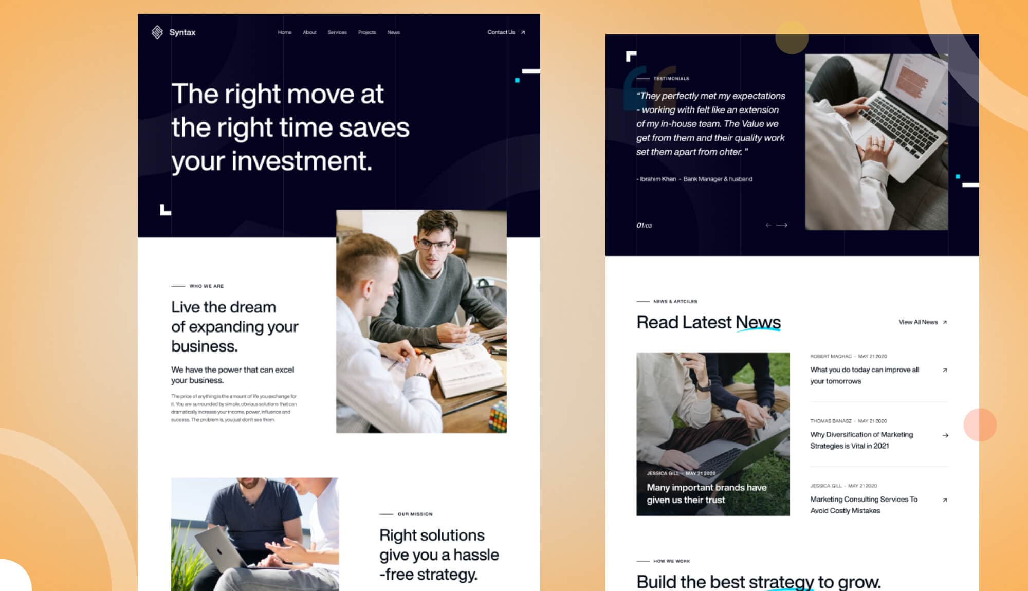 Syntax Home Page Banner