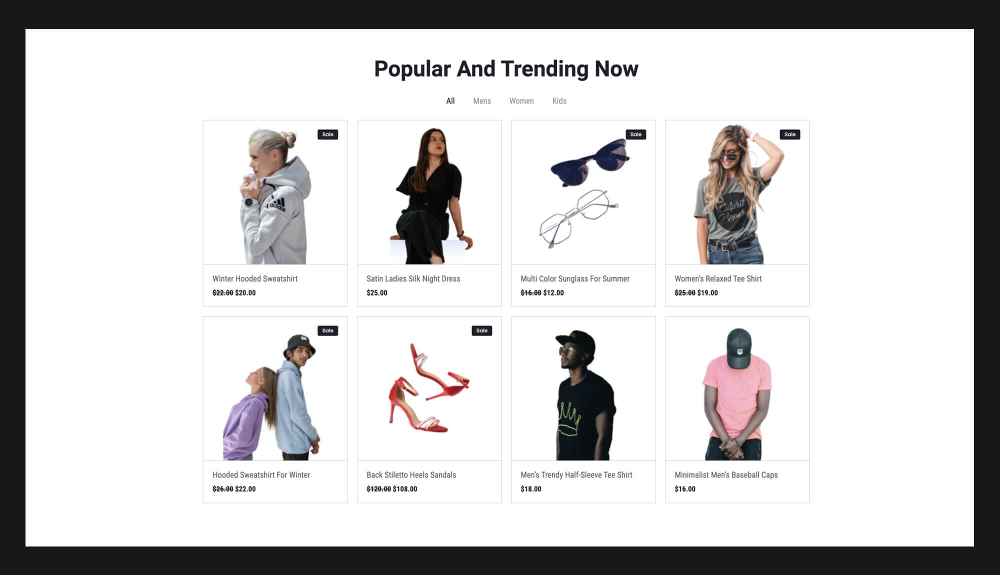 TrendyVault Trending Products Section For Gutenberg Banner