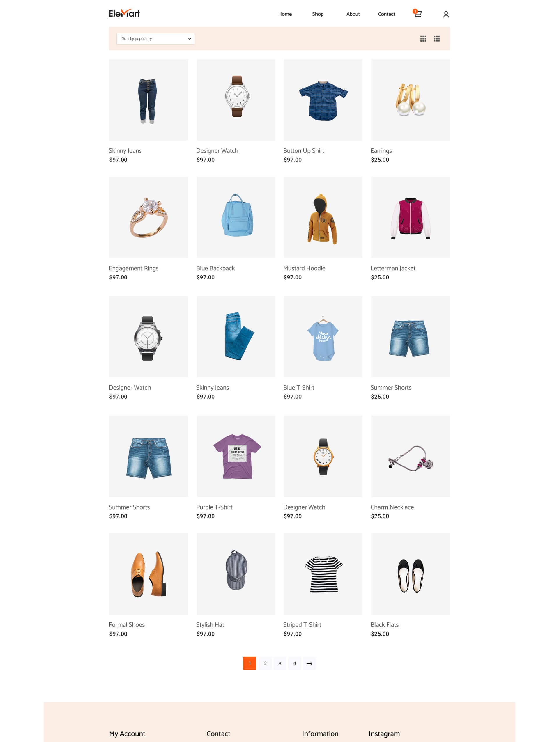 EleMart Shop Grid thumbnail