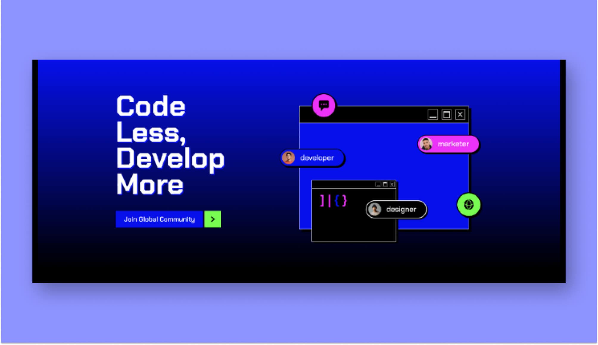 NooCodeHub Hero Section For Gutenberg Banner
