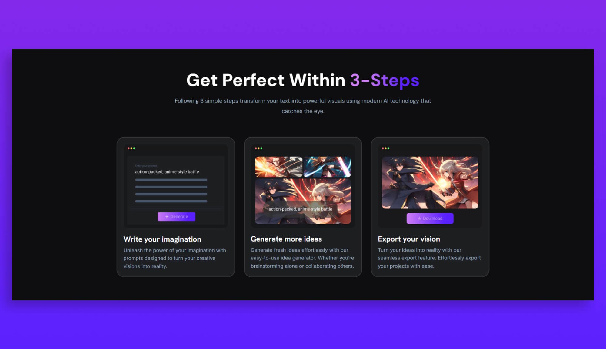 Textivy AI Work Process Section Banner