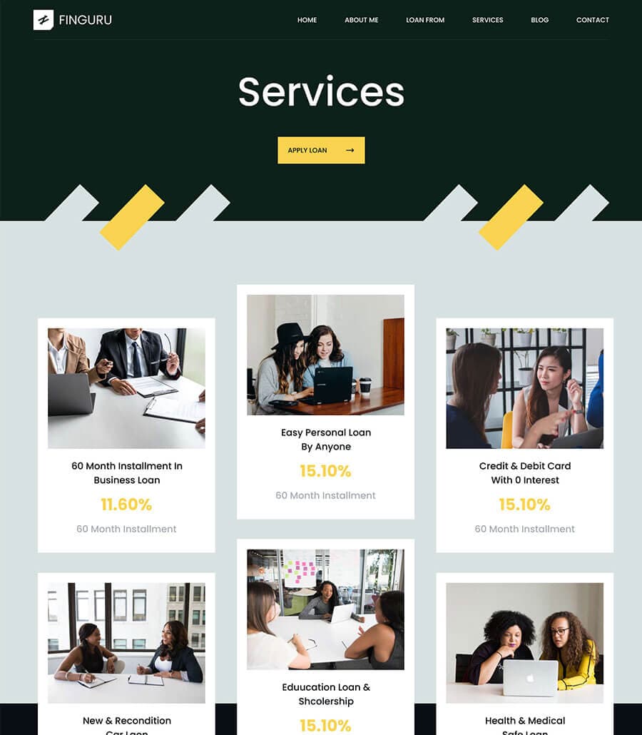 FinGuru Services Page thumbnail