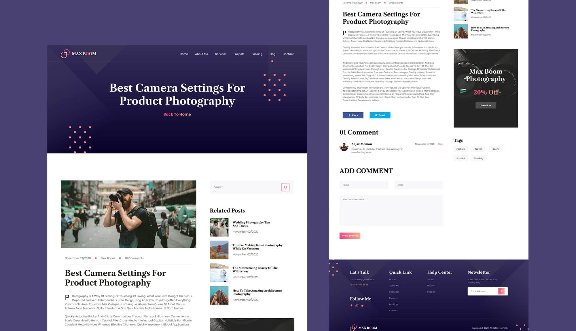 Max Boom Blog Details Page Banner