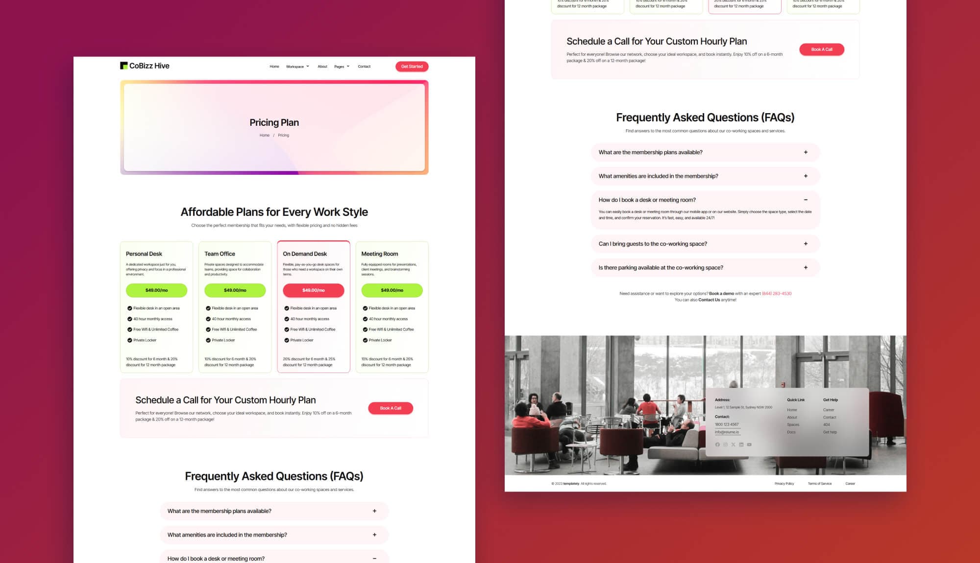Cobizz Hive Pricing Page Banner