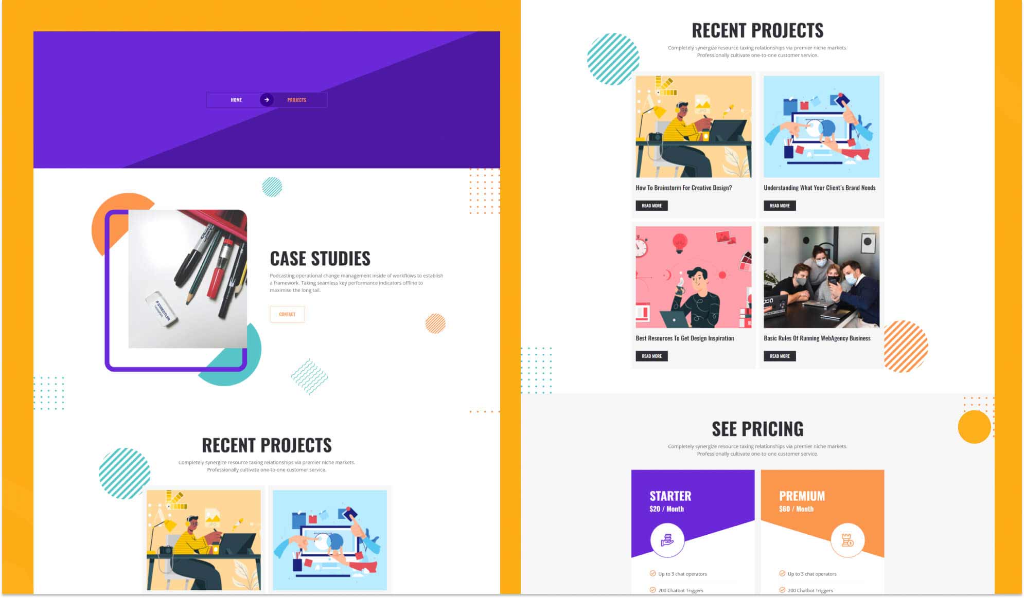Smith Consulting Project Page For Gutenberg By Templately