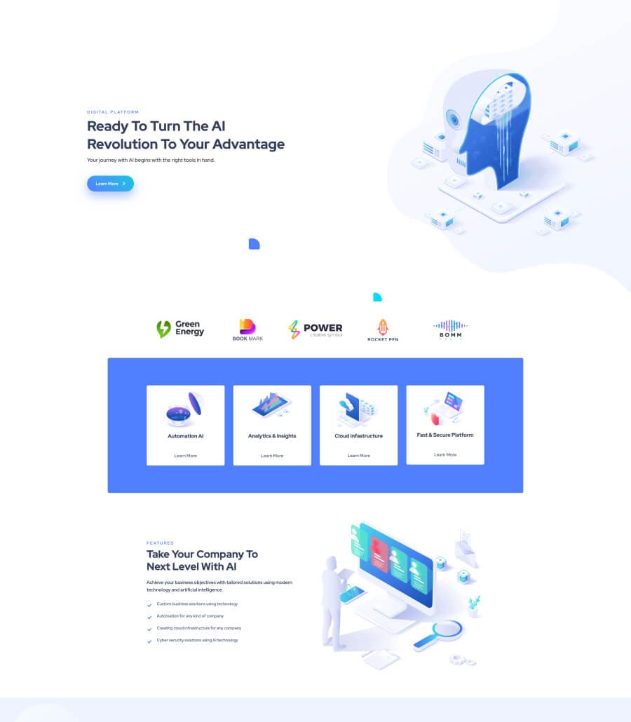 NeoBot Home Page For Gutenberg thumbnail