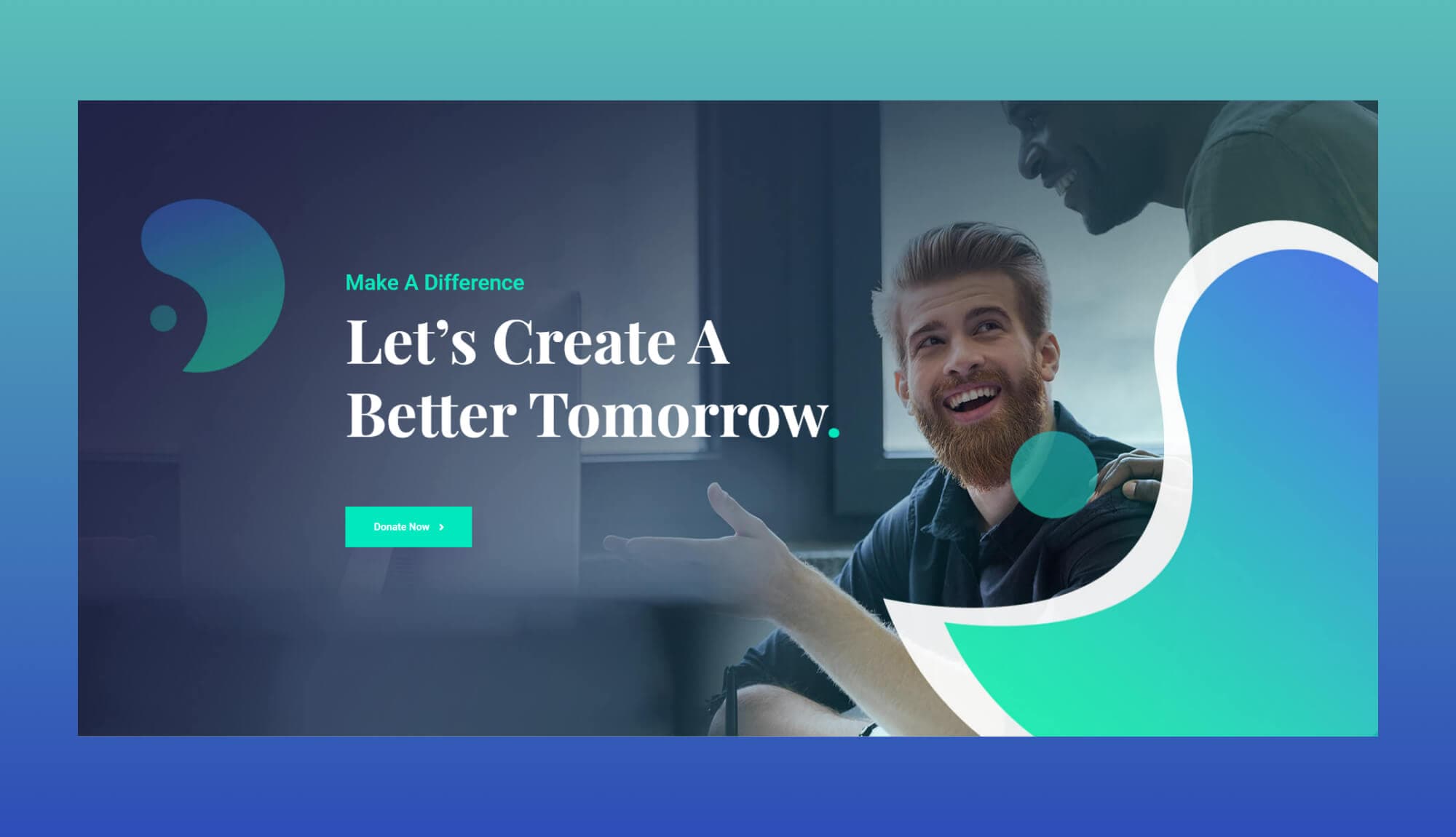 TrustAid Hero Section For Gutenberg By Templately