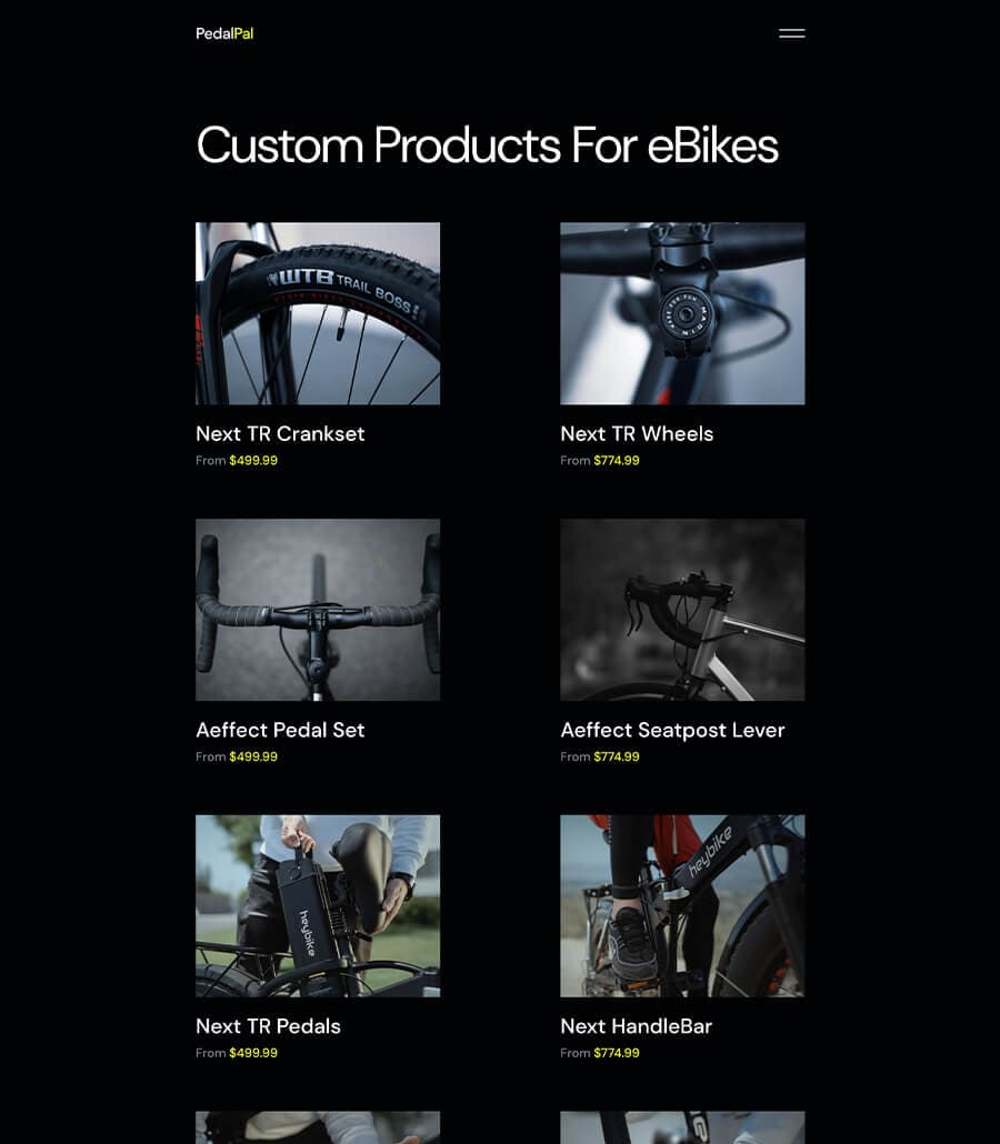 PedalPal Products Page thumbnail