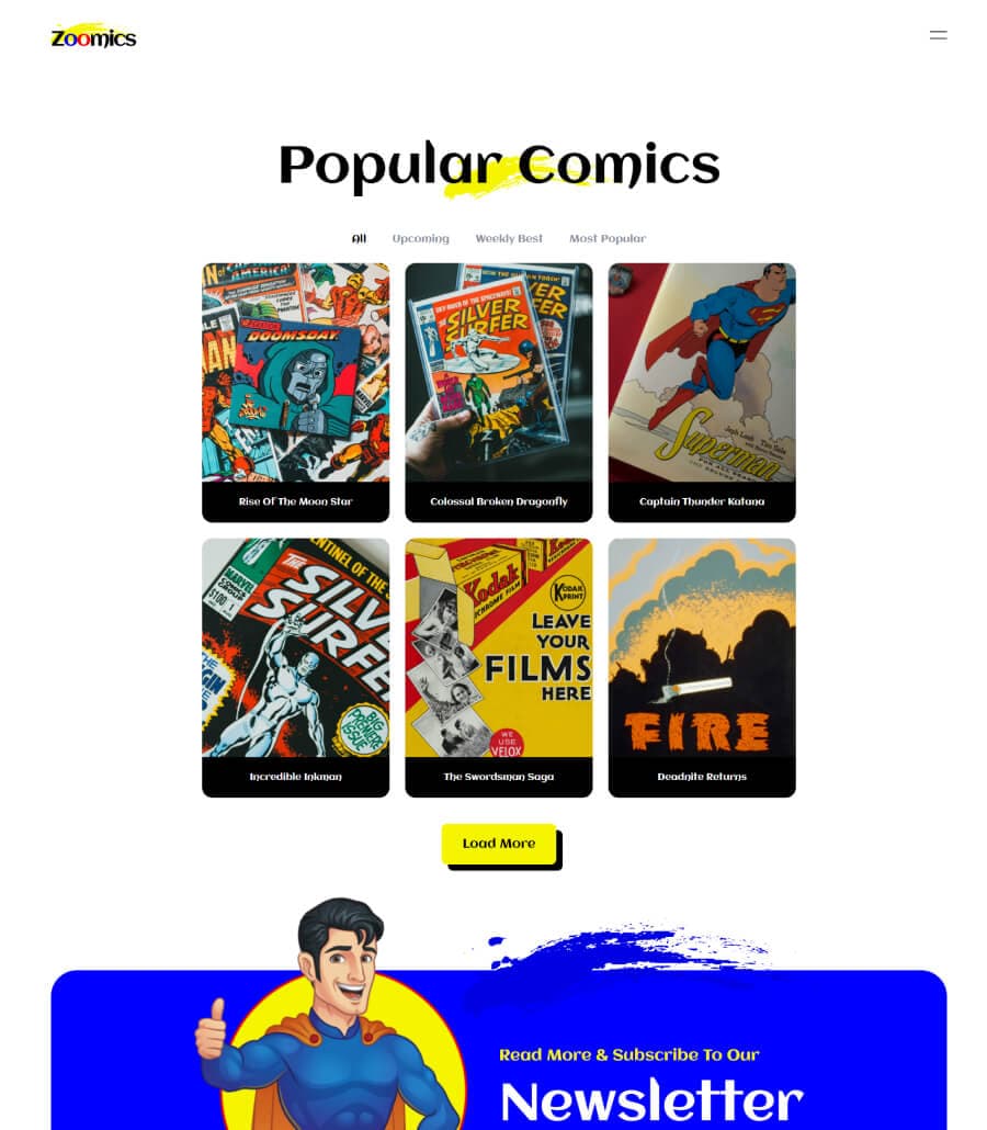 Zoomics Comic Collection Page thumbnail