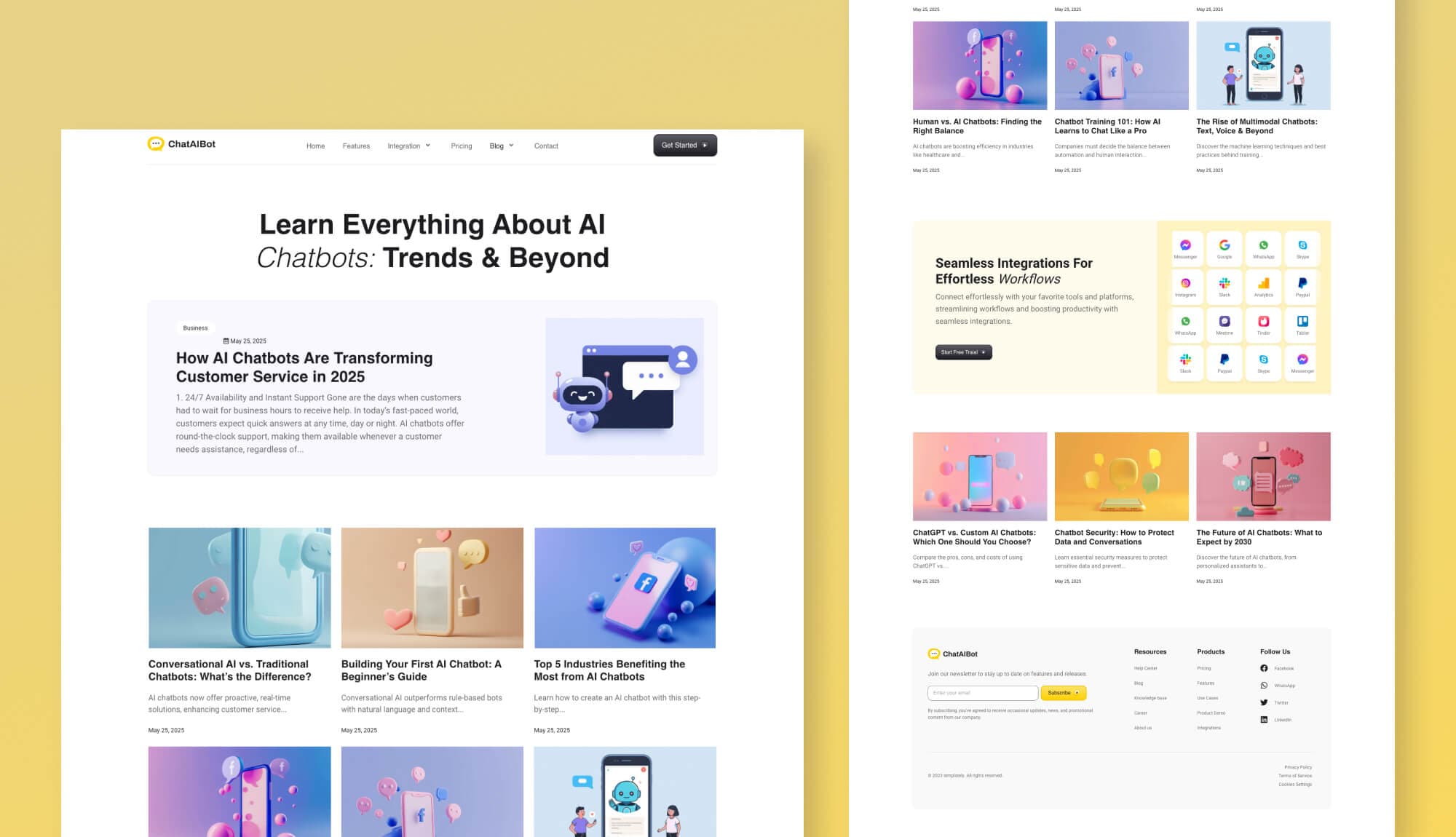 ChatAIBot Blog Page Banner