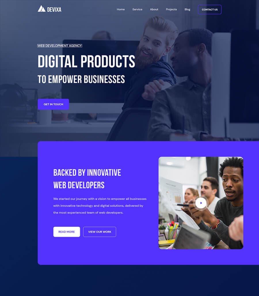 Devixa Home Page thumbnail