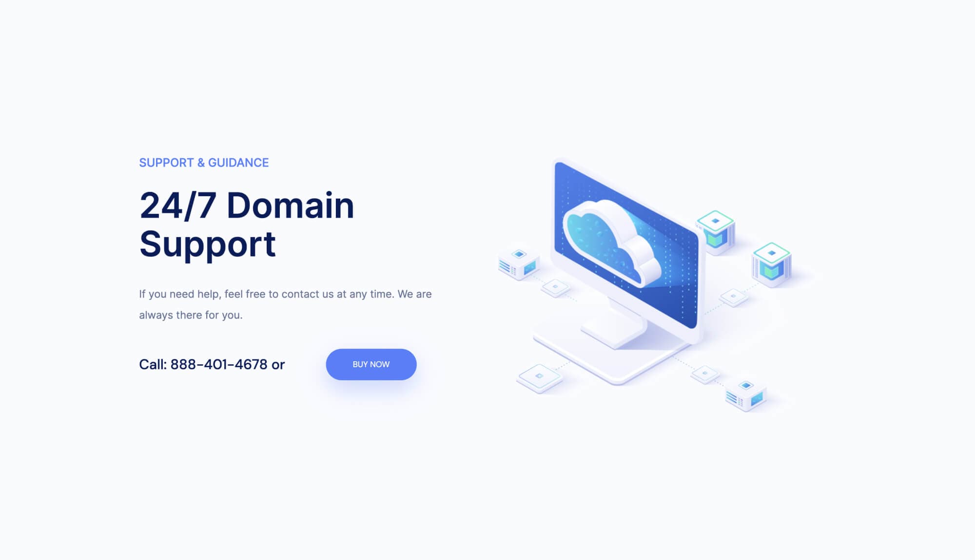 WPHost CTA Section For Gutenberg Banner